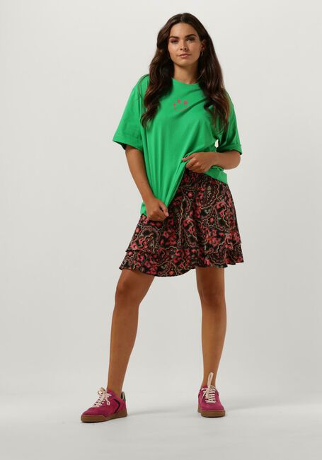 Grüne REFINED DEPARTMENT T-shirt BRUNA - large