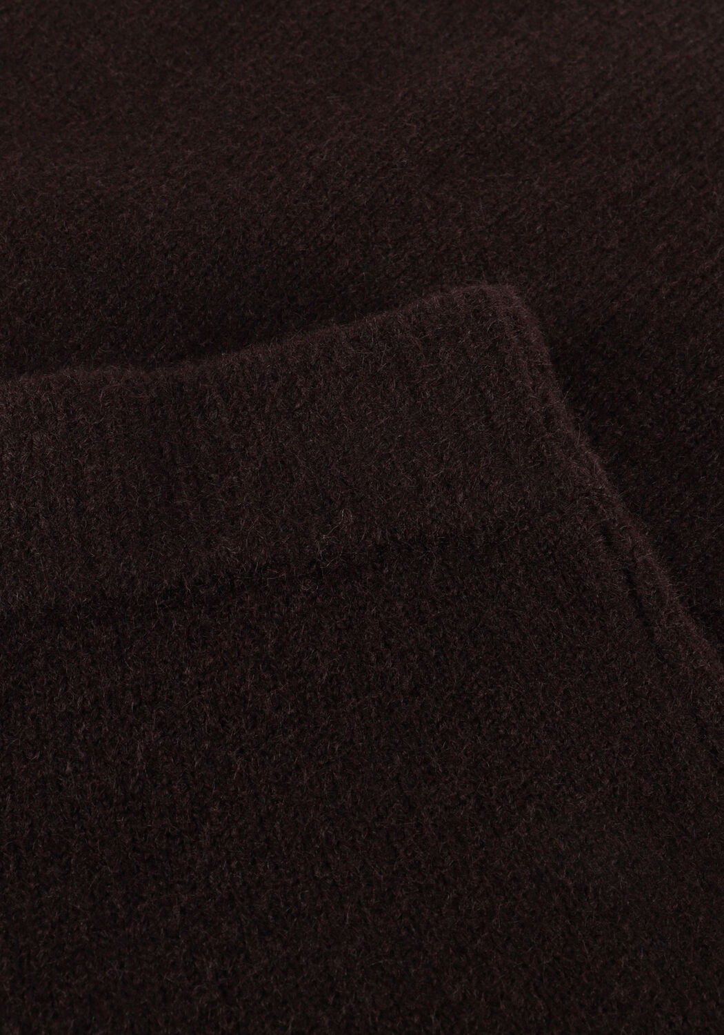 Braune NEO NOIR Minirock GISA KNIT SKIRT - large