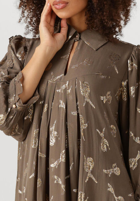 Taupe BRUUNS BAZAAR Minikleid BBTAMMI DRESS - large