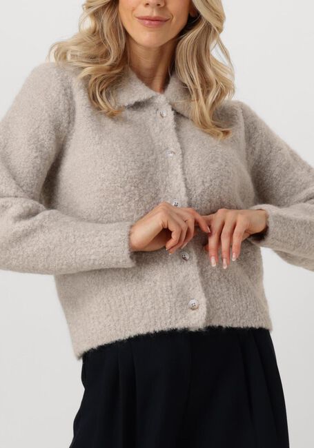 Graue KNIT-TED Strickjacke ASA - large