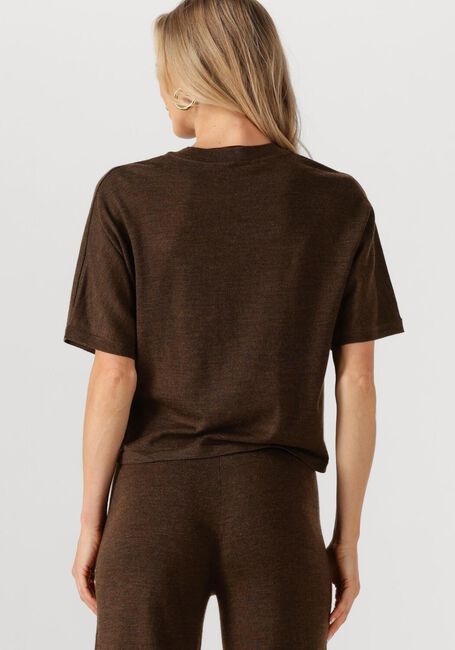 Braune MSCH COPENHAGEN Top MSCHNEMA AVALINA 2/4 PULLOVER - large