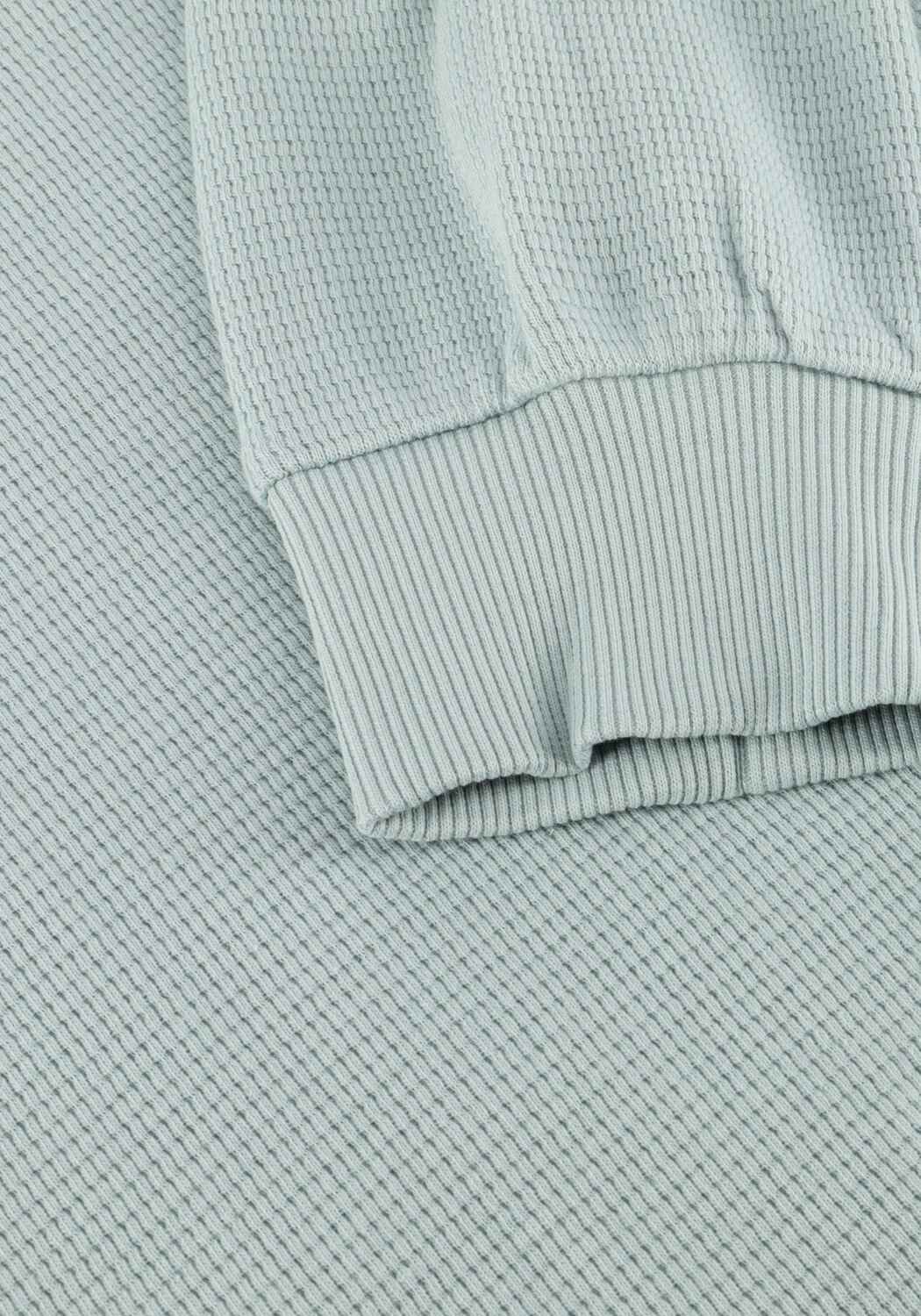 Minze CALVIN KLEIN Polo-Shirt BADGE WAFFLE LS TEE - large