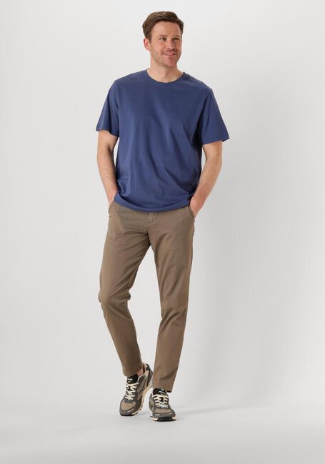 Blaue SELECTED HOMME T-shirt SLHASPEN SS O-NECK TEE NOOS - large