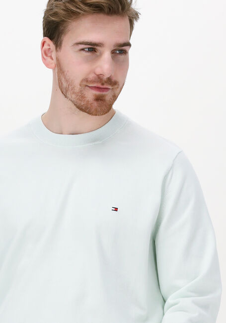 Minze TOMMY HILFIGER Pullover TIPPED PIMA CTN MOULINE C-NK - large