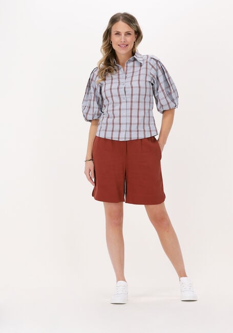 Rote ESM&Eacute; STUDIOS Kurze Hose HENA HIGH WAIST SHORT - large