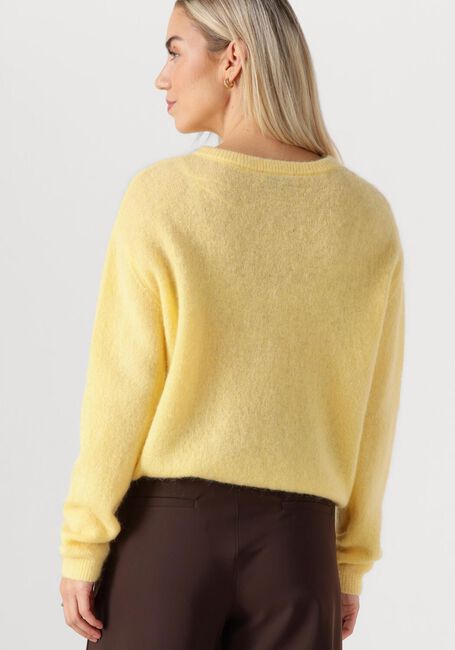 Gelbe STUDIO ANNELOES Pullover BIBI MOHAIR CARDIGAN - large