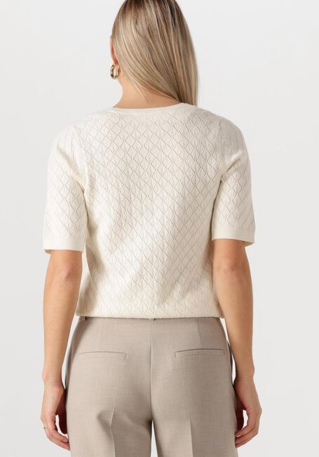 Nicht-gerade weiss SELECTED FEMME Top SLFHELEN 2/4 KNIT BOAT NECK - large