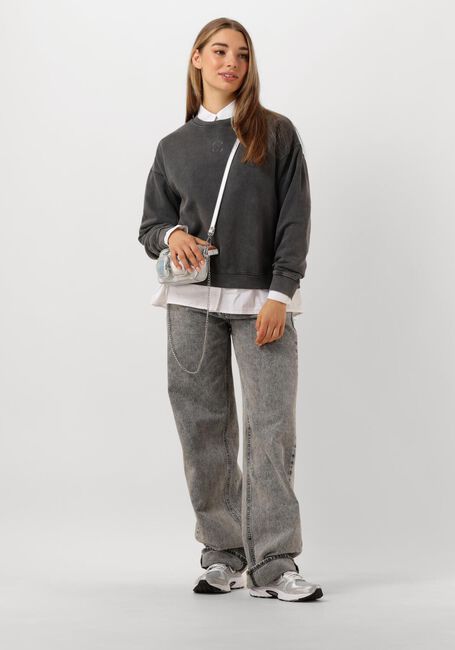 Dunkelgrau MY ESSENTIAL WARDROBE Pullover DIEGOMW LOGO EMB. SWEAT - large