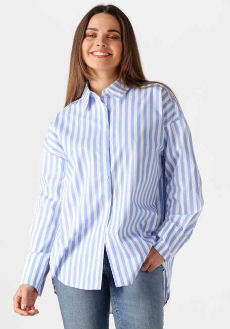 Blaue CC HEART Blusen CC HEART HARPER STRIPE BLOUSE - large