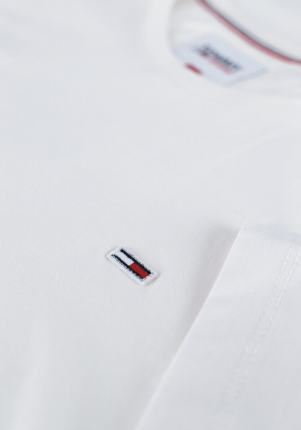 Wei&szlig;e TOMMY JEANS T-shirt TJM CLASSIC JERSEY C NECK - large