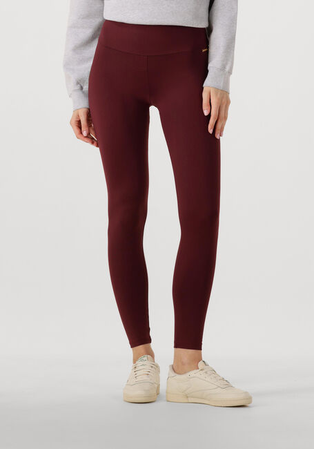 Bordeaux DEBLON SPORTS Legging CLASSIC LEGGINGS HIGH WAISTBAND - large