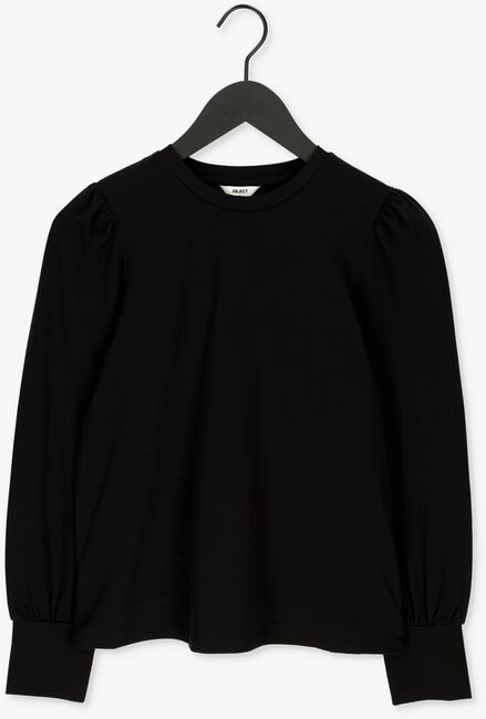 Schwarze OBJECT Pullover CAROLINE L/S TOP - large