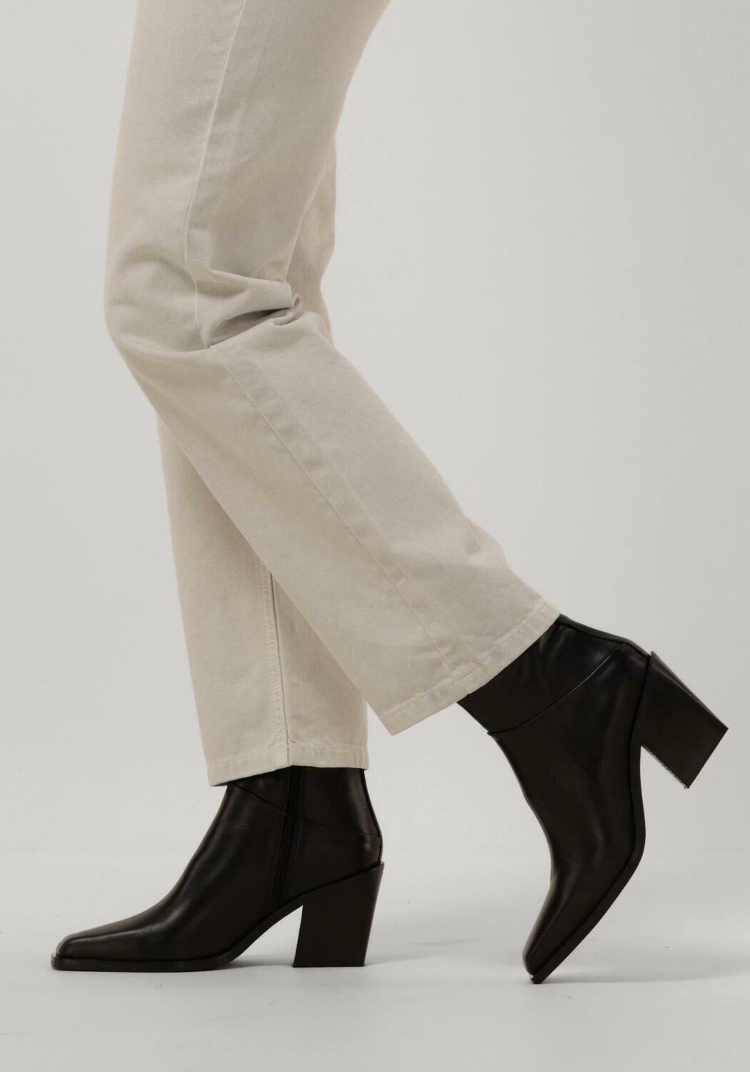 Schwarze NOTRE-V Stiefeletten MANEL - large