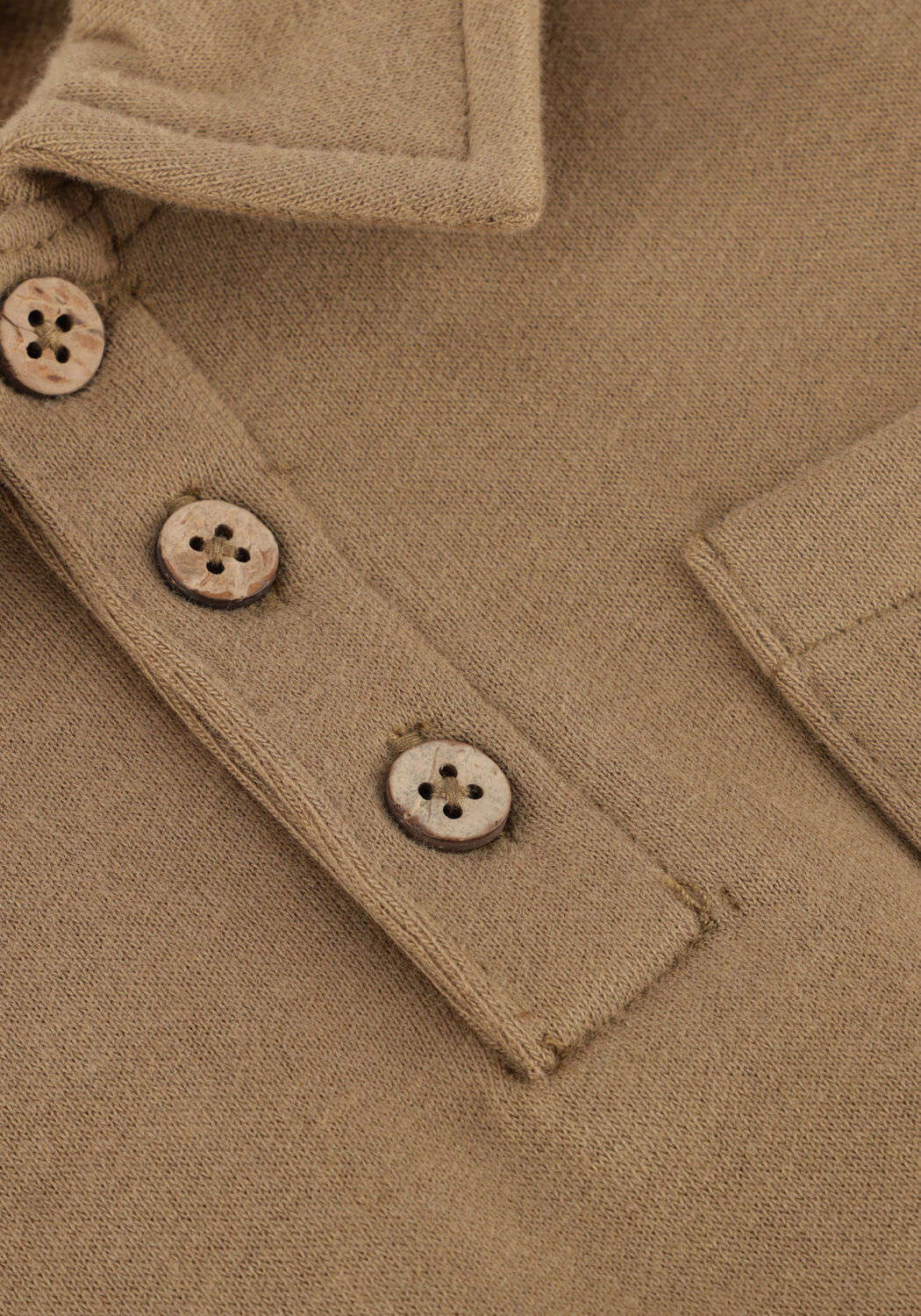 Camelfarbene LIL' ATELIER Sweatshirt NBMILONDON ROA LS LOOSE SWEAT LIL - large