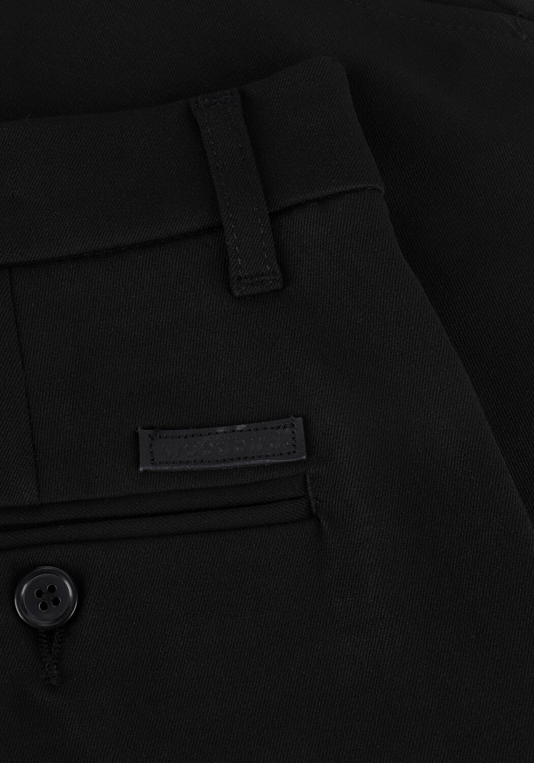 Schwarze WOODBIRD Kurze Hose STEFFEN TWILL SHORT - large