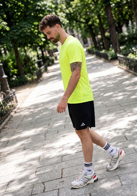 Limette ADIDAS Sportshirts ADIZERO E TEE - large