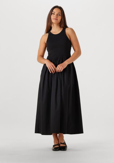 Schwarze SECOND FEMALE Maxikleid NULANA DRESS - large