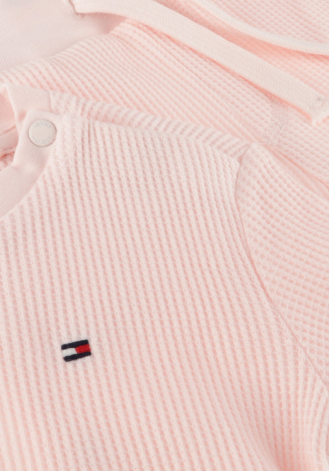 Hell-Pink TOMMY HILFIGER Sets BABY WAFFLE SWEATSHORTS SET - large