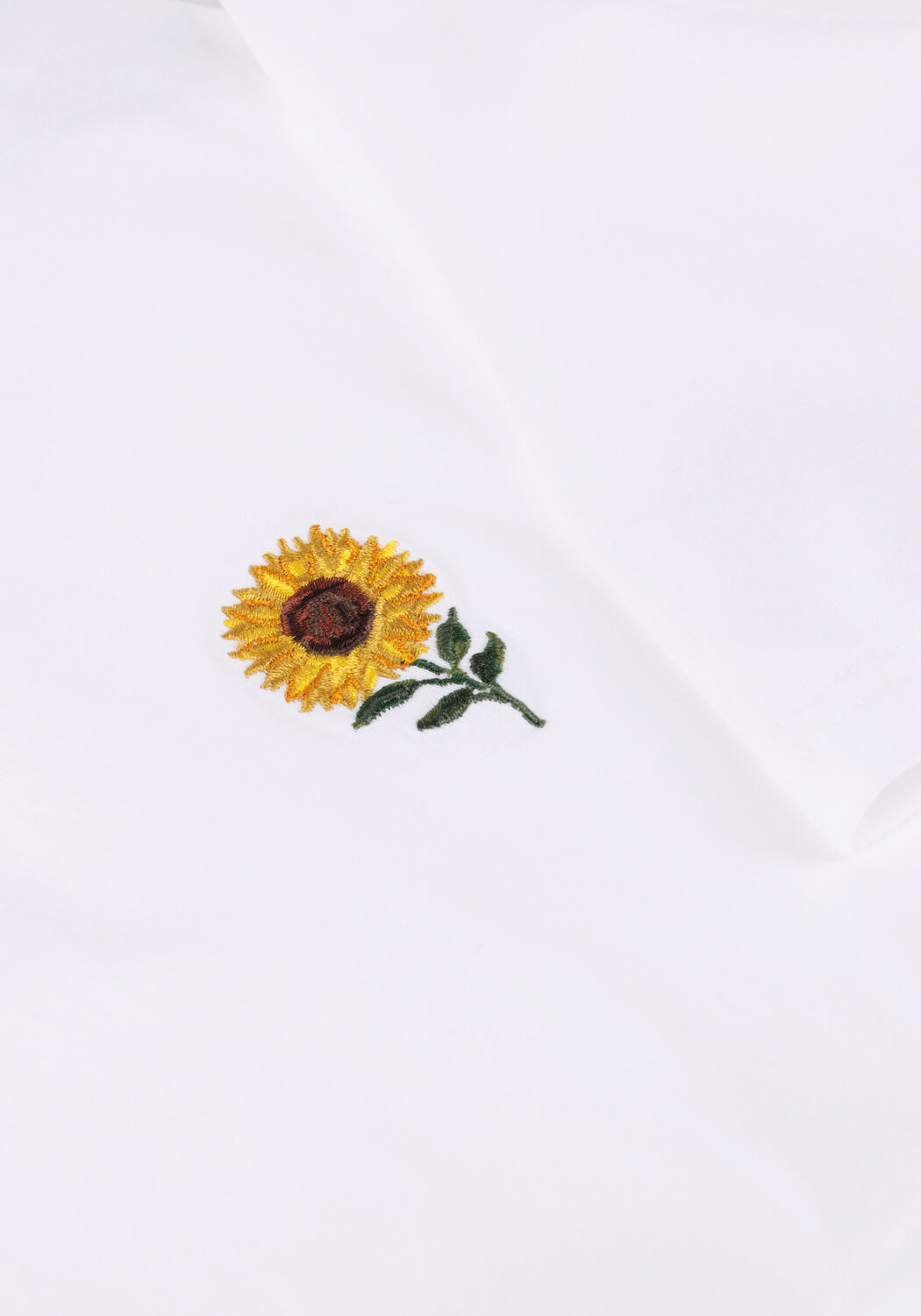 Wei&szlig;e FOR&Eacute;T T-shirt TOURNESOL T-SHIRT - large