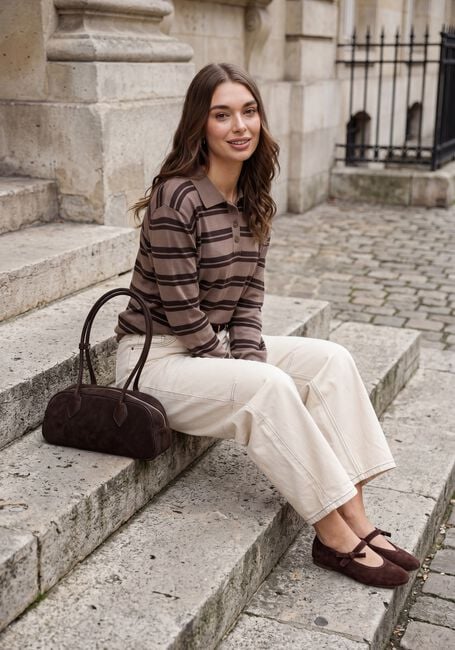 Sand MSCH COPENHAGEN Tops & T-shirts MSCHTERINE PULLOVER STP - large