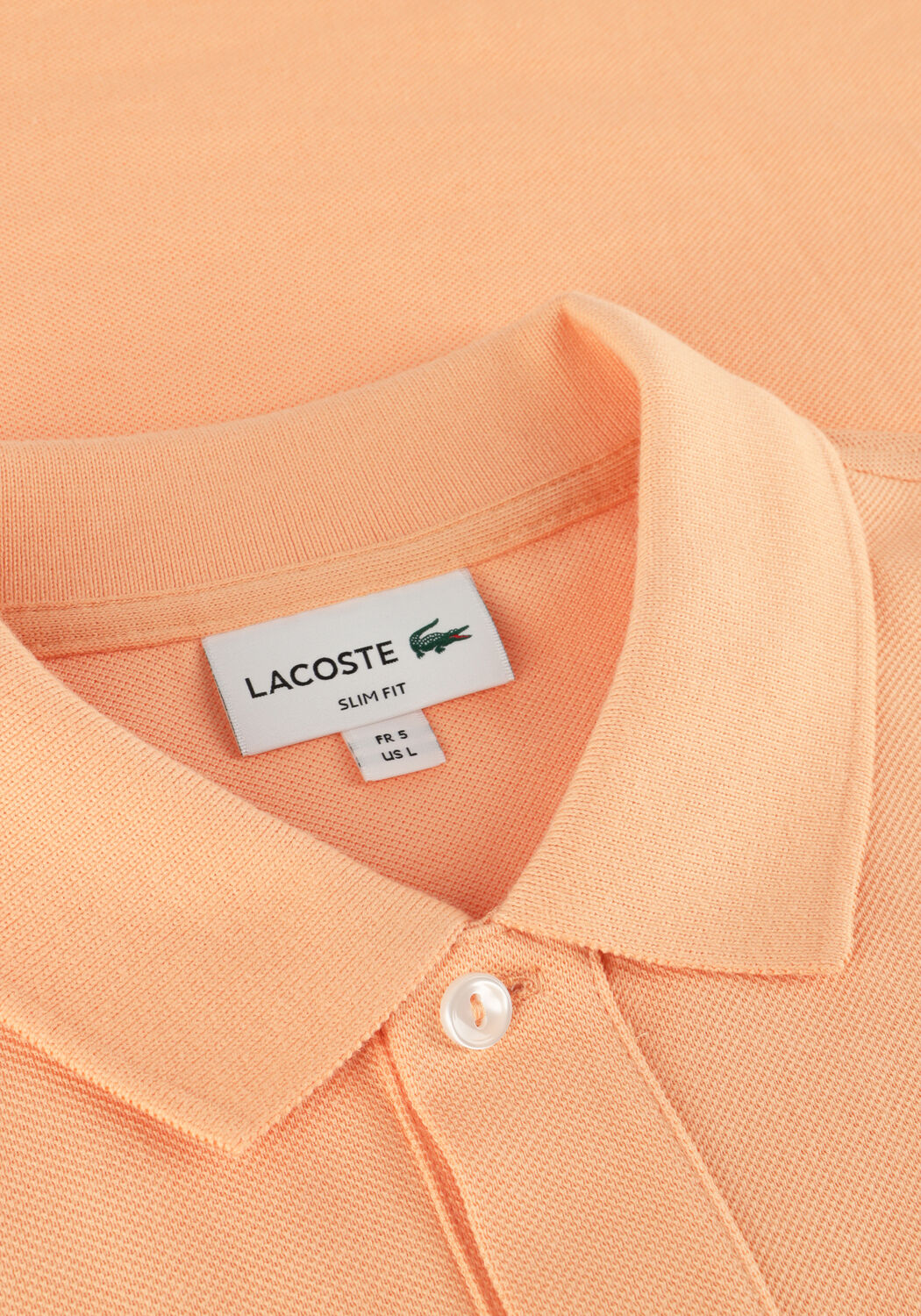 Orangene LACOSTE Polo-Shirt 1HP3 MENS S/S POLO 12 - large