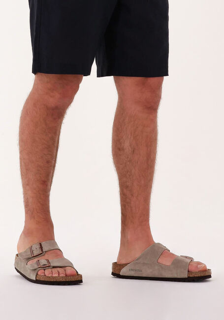 Taupe BIRKENSTOCK Pantolette ARIZONA - large
