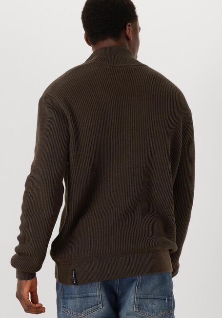 Braune BUTCHER OF BLUE Pullover GALWAY HALF ZIP - large