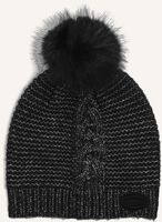 Schwarze GUESS Mütze BEANIE - medium