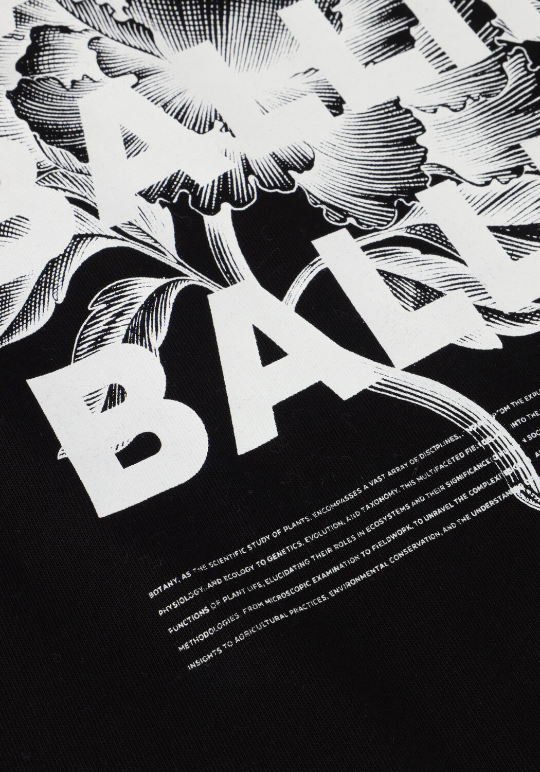 Schwarze BALLIN T-shirt 017131 - large