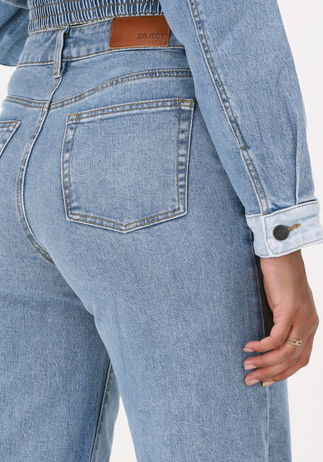Hellblau OBJECT Wide jeans MARINA MW TREND JEANS - large