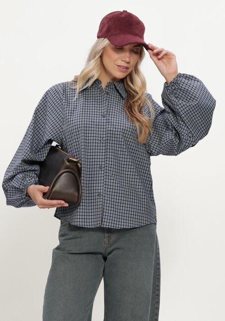 Dunkelblau MY ESSENTIAL WARDROBE Blusen MWILSE BALLOON SLEEVE SHIRT - large