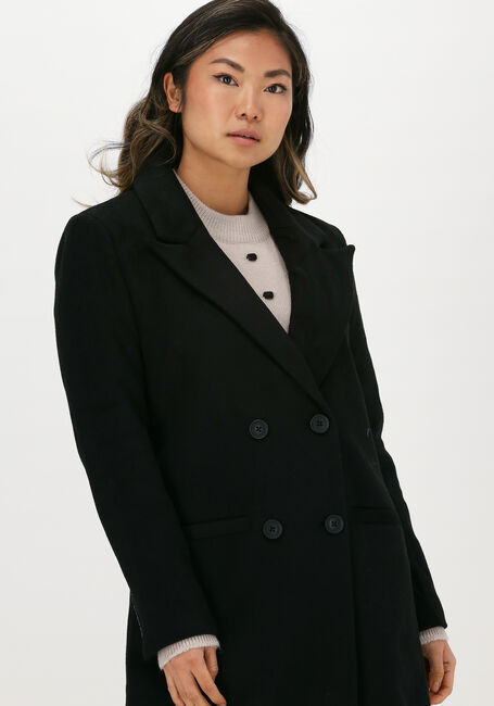 Schwarze OBJECT Mäntel LINEA COAT - large