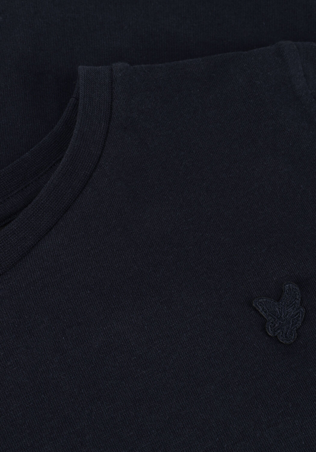 Dunkelblau LYLE & SCOTT T-shirt LINEN POLO SHIRT - large