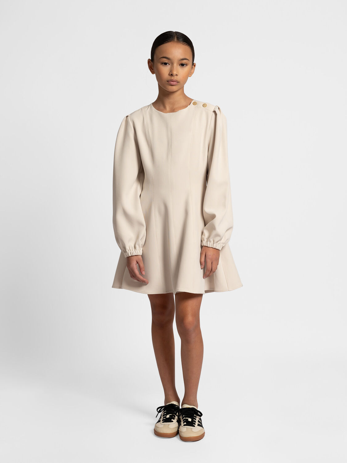 Ecru NIK & NIK Minikleid ELIZA DRESS - large