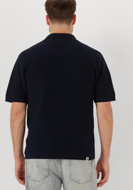 Dunkelblau ANERKJENDT Polo-Shirt AKSVEND S/S KNIT SHIRT - large