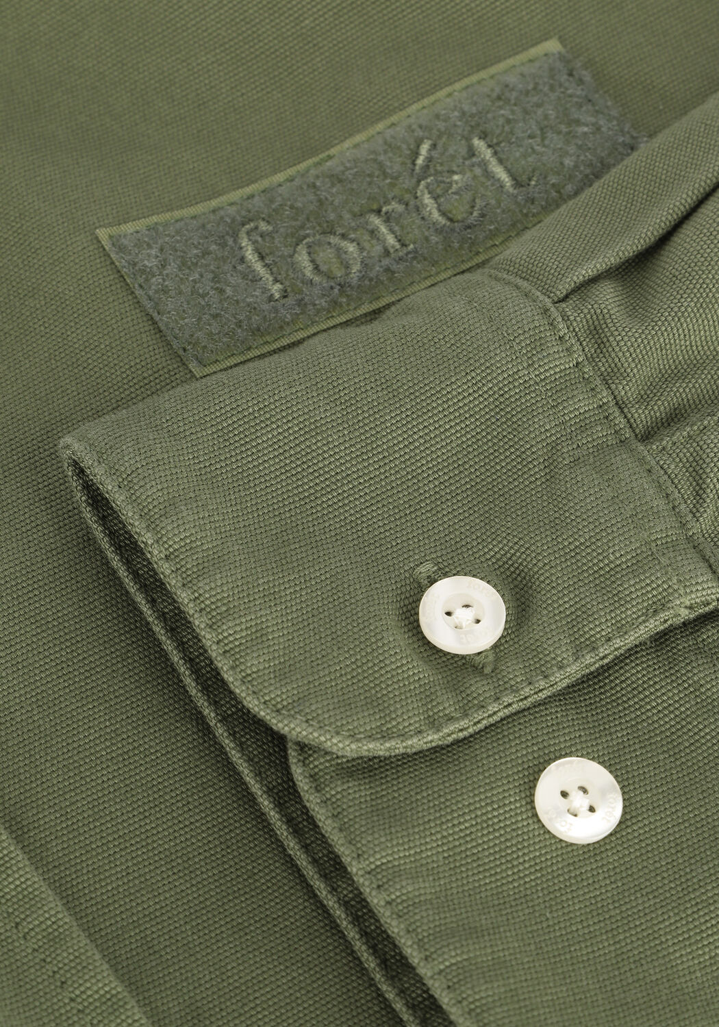 Dunkelgr&uuml;n FOR&Eacute;T Overshirt BEAR - large