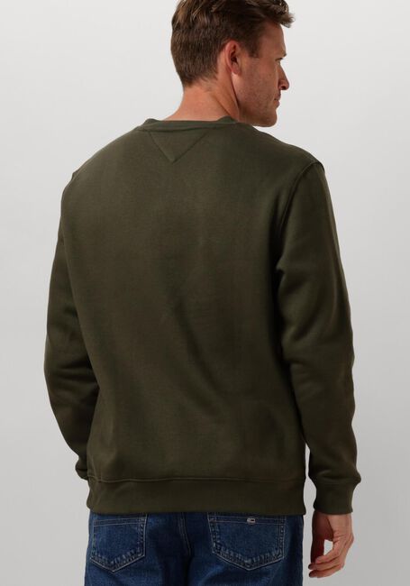 Dunkelgrün TOMMY JEANS Pullover TJM REG S FLAG CREW - large