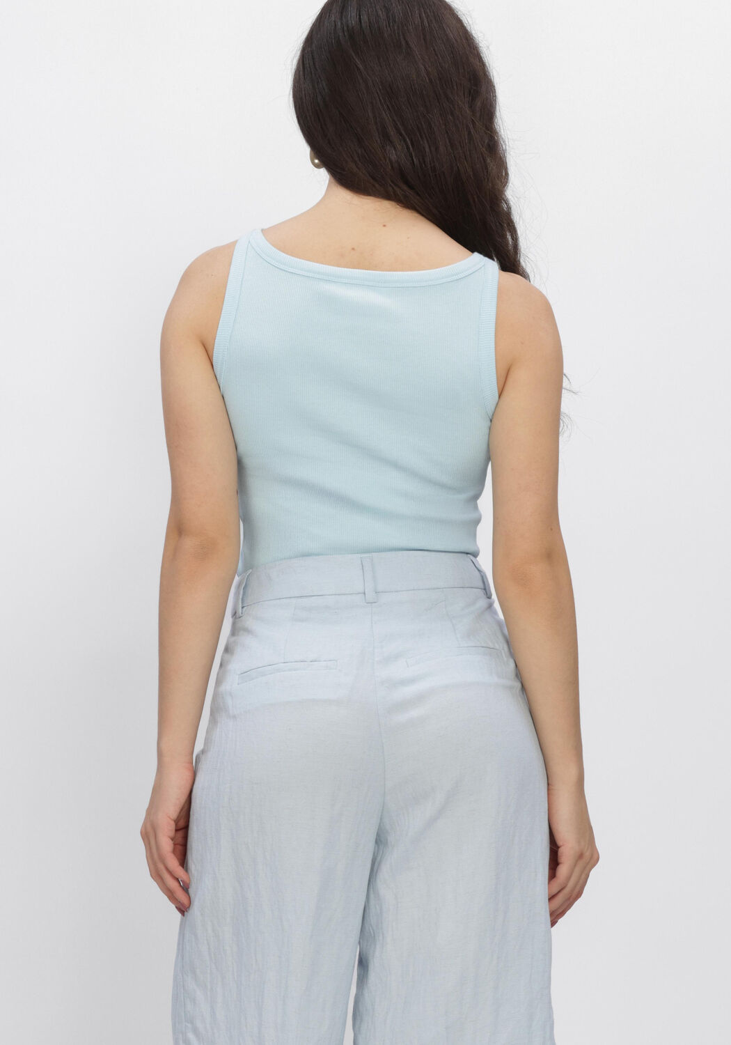 Blaue MSCH COPENHAGEN Top MSCHGUBBE RASMIA SL TOP - large