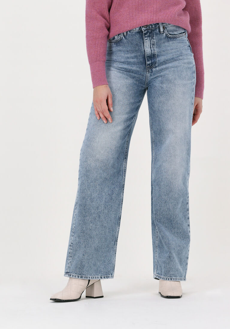 blaue co'couture mom jeans vika jeans