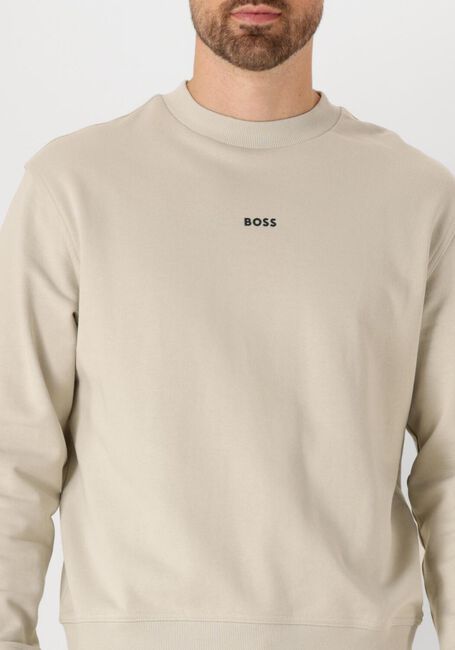 Beige BOSS ORANGE Sweatshirt WESMALLCREW 10244192 01 - large