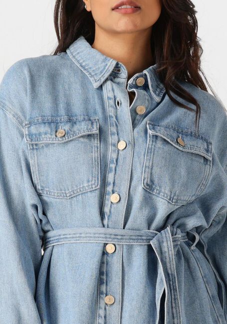 Hellblau 7 FOR ALL MANKIND Minikleid SHIRT DRESS - large