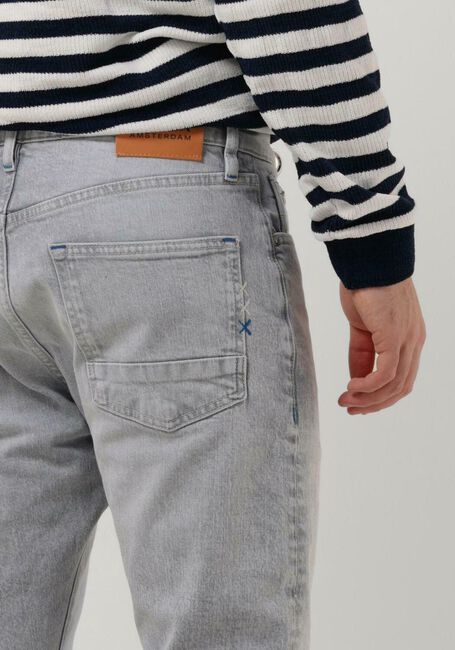 Graue SCOTCH & SODA Slim fit jeans RALSTON SLIM FIT JEANS - GOOD VIBES - large