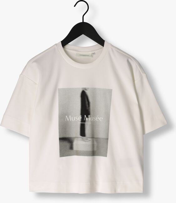 Weiße COPENHAGEN MUSE T-shirt CMMUSE-TEE - large