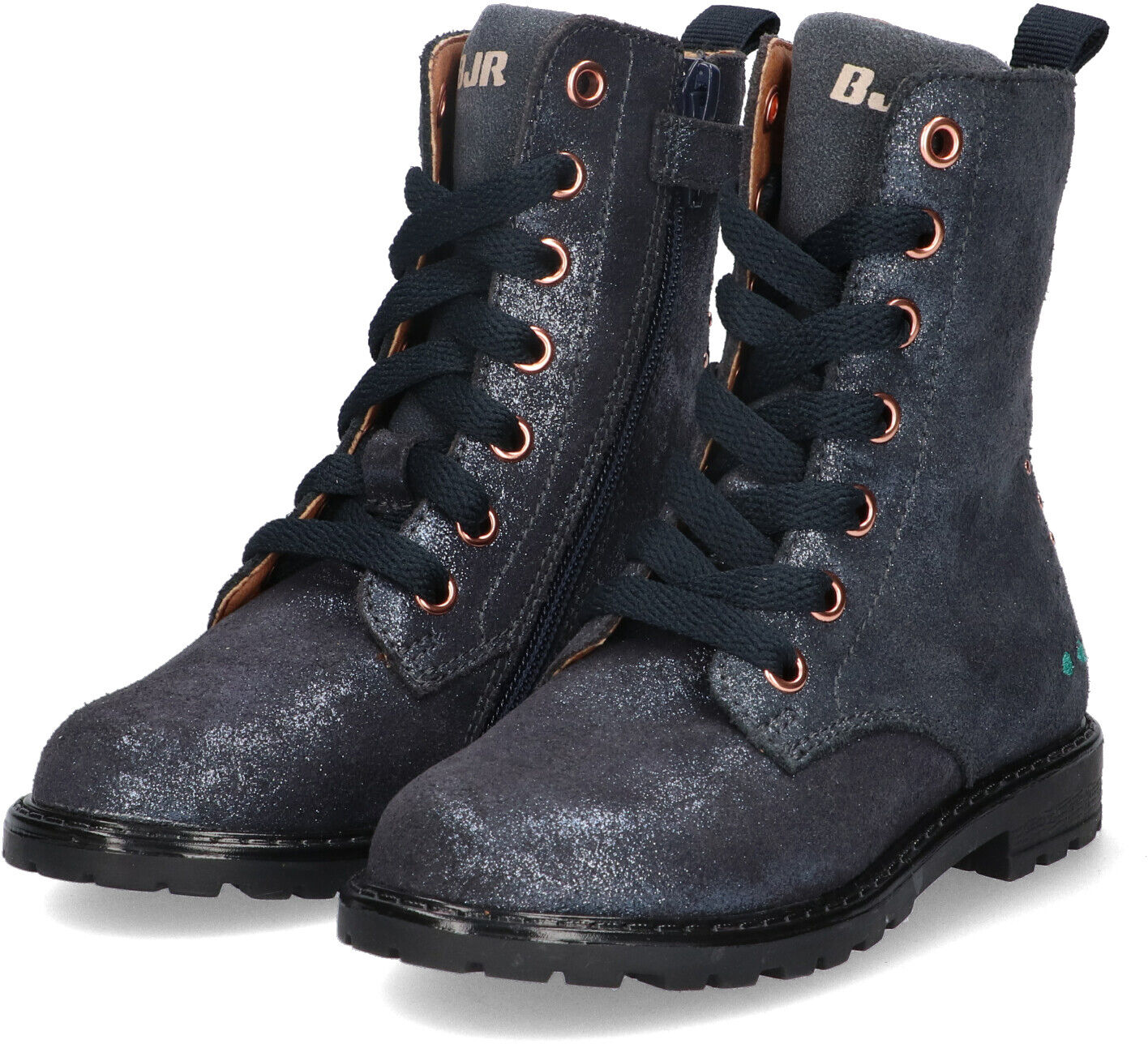 Blaue BUNNIESJR Boots HANNAH HAPPY - large