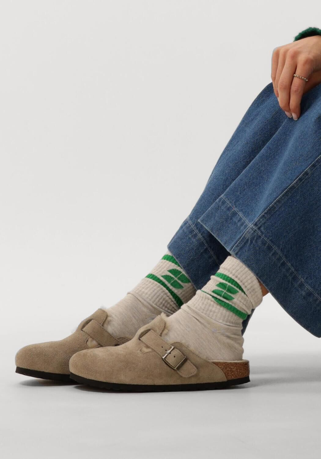 Taupe BIRKENSTOCK Slipper BOSTON W - large