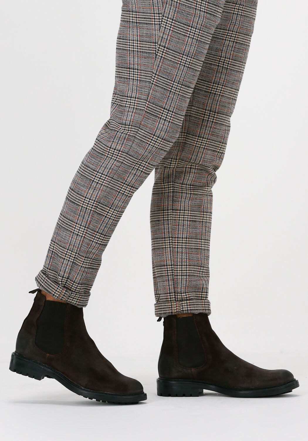 Braune GOOSECRAFT Chelsea Boots CHRIS - large