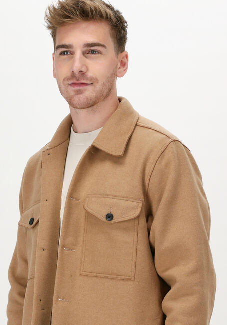 Camelfarbene BOSS Overshirt LOM_1 10230794 - large