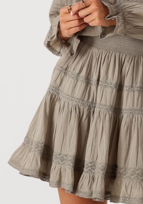 Khaki NEO NOIR Minirock CALLIA S VOILE SKIRT - large