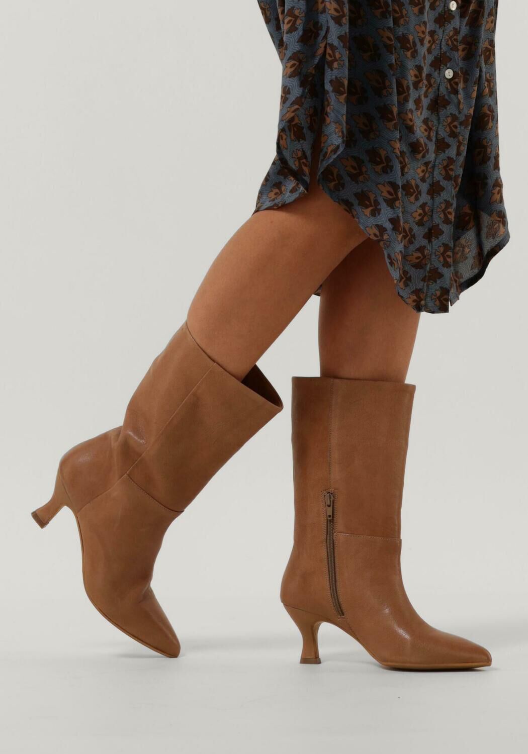 Cognacfarbene VIA VAI Stiefeletten NOELLE ENKEL - large