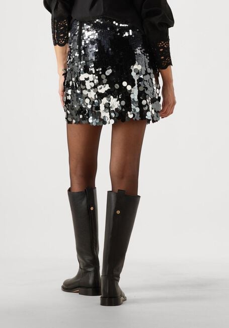 Silberne COPENHAGEN MUSE Minirock CMSEQUINCE-SKIRT - large